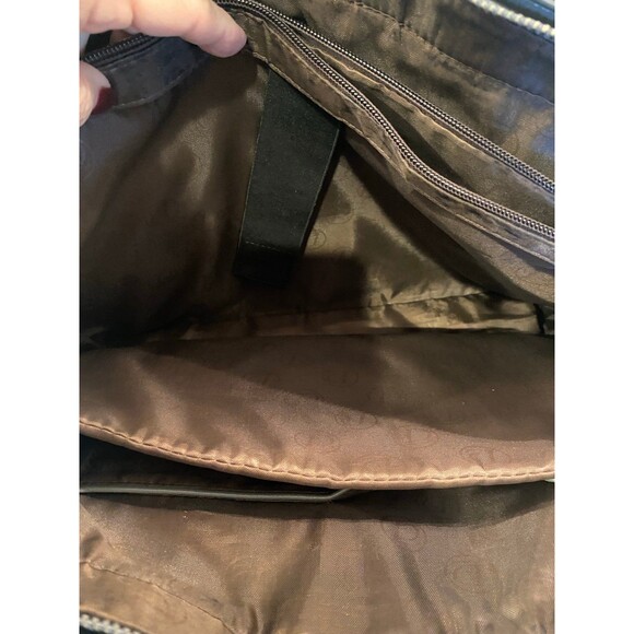 Dark Grey Laptop Work Bag w/ Adj. Straps Beautiful Stitching & Loads of Room - Picture 8 of 12